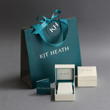 Kit Heath Blossom Flyte Honey Bee Hoop Drop Earrings