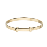Little Star Flores - Gold Baby Bangle