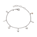 Little Star Athena Star Girls Charm Bracelet 17cm