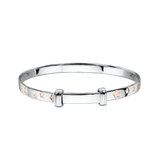 Little Star Jessica - Rose Gold Star Baby Bangle