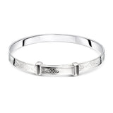 Little Star Aisling - Celtic Pattern Baby Bangle