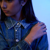 Little Star Lucy - Mother of Pearl Star Girls Bracelet 18cm