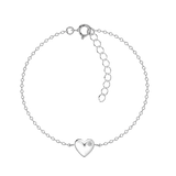 Little Star Studio - Harper Heart Girls Bracelet 18cm