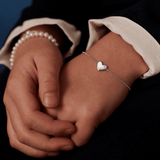 Little Star Lumi – Diamond Set Heart Bracelet