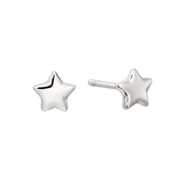 Little Star Ava Sterling Silver Star Stud Earrings