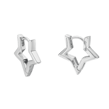 Little Star Gabriella - Star Hoop Earrings
