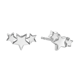 Little Star Halley – Triple Star Stud Earrings