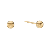 Little Star Claudette - Gold plated 4mm Ball Studs