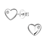 Little Star Studio - Margot Heart Girls Stud Earrings