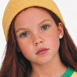 Little Star Studio - Daisy Enamel Girls Stud Earrings
