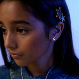Little Star Ilona – Moon & Star Earrings