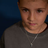 Little Star Thom - Cross Boys Necklace 38cm