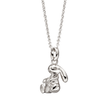 Little Star Cosmo Sterling Silver Signature Rabbit Necklace