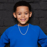 Little Star Jasper Box Link Boys Chain Necklace