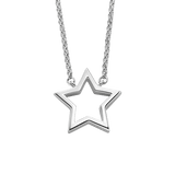 Little Star Helene - Open Star Girls Necklace