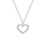 Little Star Studio - Effie Open Heart Girls Necklace 40cm