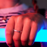 Little Star Wren – Girls Heart Band Ring