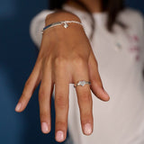 Little Star Sky - Adjustable Heart Ring