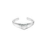 Little Star Remy – Girls Silver Heart Ring