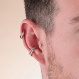 Scream Pretty Sparkling Star Flat Back Single Stud Earring