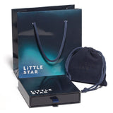 Little Star Reed - Blue Leather Mens Bracelet 20cm