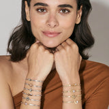 Nomination Milleluci Infinity Bracelet, Stainless Steel Gold PVD CZ
