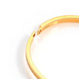Nomination Pretty Bangles Oval CZ Satinshine Design, Silver Finish