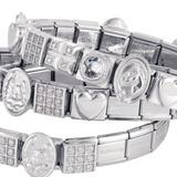 Nomination Classic Silver Royal Seal Heart Charm SALE