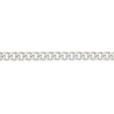 Sterling Silver Curb 80 Link Bracelet