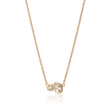 Scream Pretty Toi Et Moi Necklace Gold Plated