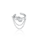 Scream Pretty Toi Et Moi Chained Single Ear Cuff