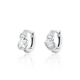 Scream Pretty Toi Et Moi Huggie Hoop Earrings
