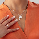 Scream Pretty Heart Shaped Padlock and Key Necklace