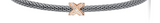 Bering Classic Rose Gold Grey Bead Bracelet SALE