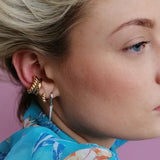 Scream Pretty Sparkling Spike Hoop Earrings