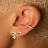 Scream Pretty Starburst Ear Climber Earrings