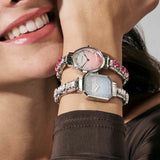 Nomination Oval Gold Colour Mother of Pearl Watch