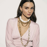 Nomination Wear&Style Double Strand Earrings, Stainless Steel Gold Colour