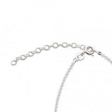 Dew CZ Open Circle Bar Pendant