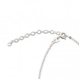 Dew Silver Geometric Square CZ Pendant