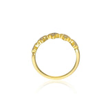 18ct Yellow Gold Diamond Quatrefoil Ring 0.15ct