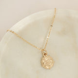 Yorkshire Rose 9ct Yellow Gold Rounded Design Pendant