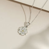 Yorkshire Rose Platinum Original Design Special Edition Diamond Pendant