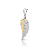 Nomination Symphony Angel Wing Charm, Stainless Steel SALE