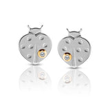 Nomination Symphony Ladybird Stud Earrings, Stainless Steel SALE