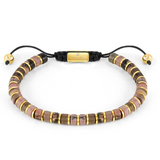 Nomination Instinct Bracelet, Stainless Steel Rhodochrosite