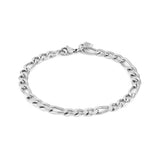 Nomination B-Yond Striped Curb Bracelet, Stainless Steel 6mm