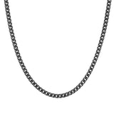 Nomination B-Yond Curb Chain Necklace, Stainless Steel Black PVD