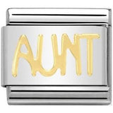 Nomination Classic Gold AUNT Charm
