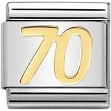 Nomination Classic Gold Number Seventy Charm